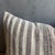 Mid-Century Modern Vintage Turkish Hemp Rug Pillow 18" X 28" With Down Insert For Sale - Image 3 of 7