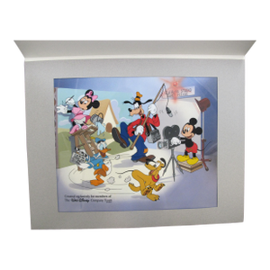 Walt Disney Team Exclusive Mickey & Friends Cal Arts Studio Animation Cel