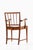 Metal Armchair in Brass, Leather and Mahogany attributed to Jens Brøtterup, 1950s For Sale - Image 7 of 11