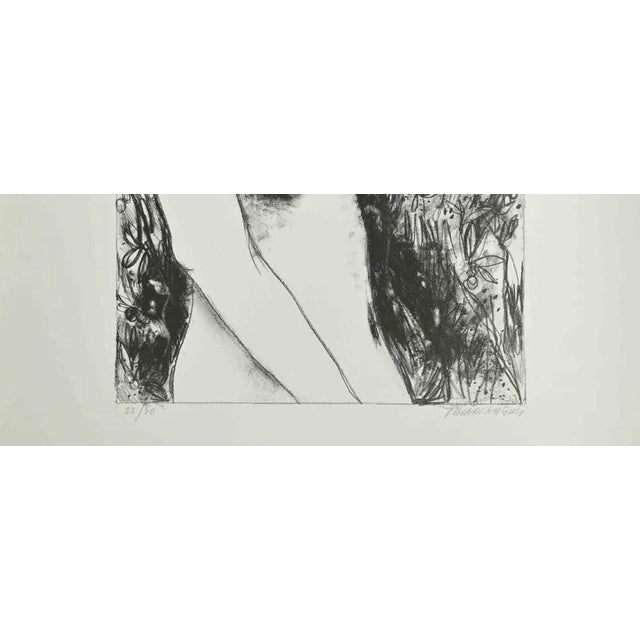 Nude of Woman is a Lithograph realized by Carlo Marcantonio in 1970s. This print is hand signed. This is an edition of 50...