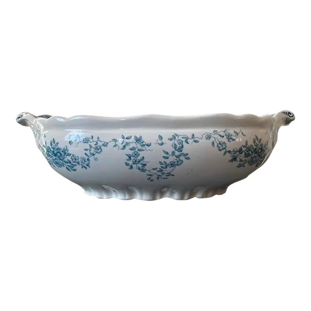 English Vegetable Serving Dish by Ventnor, Early 20th Century For Sale
