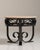 1920-1929 France Warm White Marble Wrought Iron Scroll-Base Table For Sale In Greensboro - Image 6 of 11