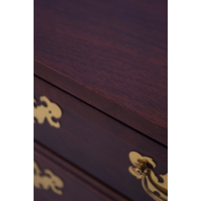 Baker 4 Drawer Flip Top Mahogany Bachelor Chest For Sale - Image 15 of 18