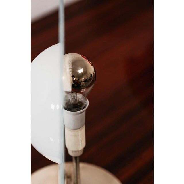 Vintage Glass Table Lamp, 1980 For Sale - Image 14 of 17