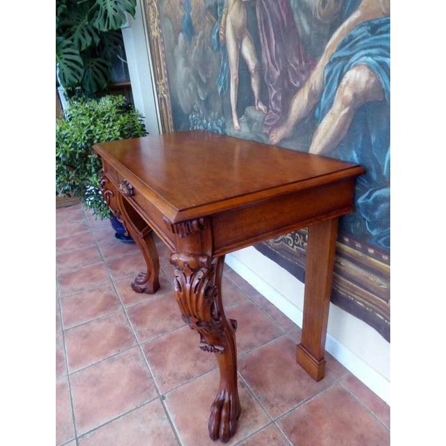 Wood Antique 19th Century Hall Console Table from Howard & Sons, 1880 For Sale - Image 7 of 18