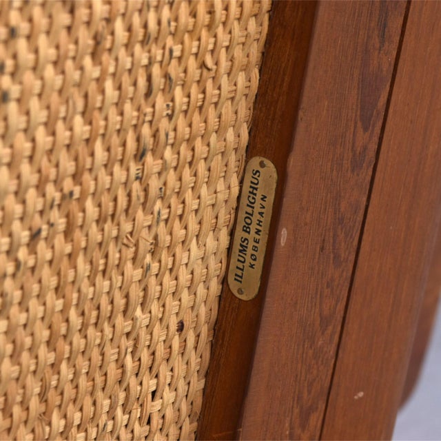 Peter Hvidt and Orla Mølgaard Nielsen for France and Son Danish Teak and Cane Coffee Table For Sale - Image 10 of 13