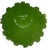 Kelly Green Vintage Amarillis Resin Flower Vase For Sale - Image 8 of 9