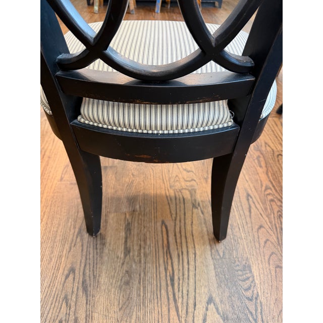 Century Furniture Black Table and 9 Chairs For Sale - Image 14 of 18