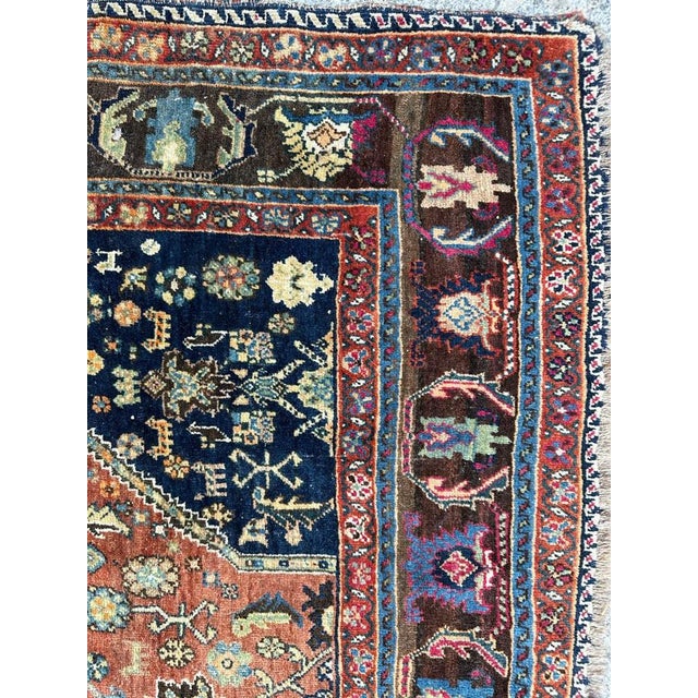 Antique Kashkouli Qashqai Rug For Sale - Image 9 of 18