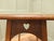 Heart-Carved Tiled Top Occasional Table from Liberty London, 1900 For Sale - Image 6 of 9