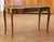 Mid-Century Louis XV Floral Marquetry Mahogany Writing Table With Brass Accents For Sale In Dallas - Image 6 of 13