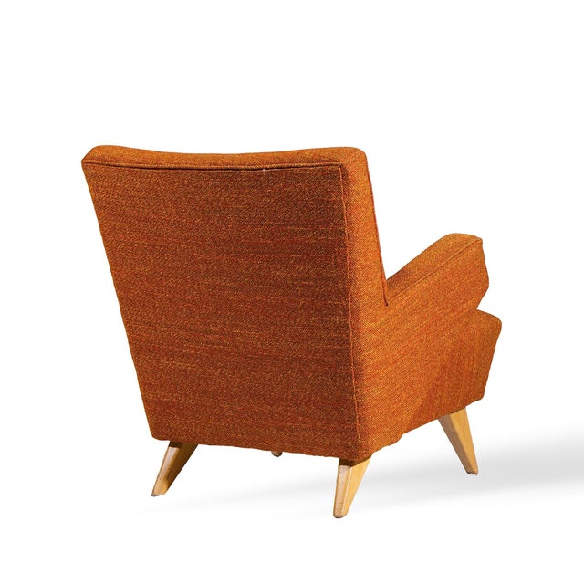 Jens Risom for Knoll Mid Century Lounge Chairs - Pair For Sale - Image 10 of 12