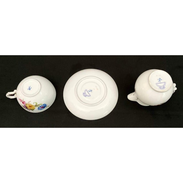 1980s Exceptional Set of Furstenberg “Ancestral Dresden” China - 71 Pieces For Sale - Image 12 of 16