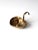 Vintage Brass Heart Shaped Candlestick Holder For Sale - Image 11 of 11