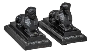 Early 19th Century Pair of Berlin Iron Sphinxes