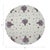 Traditional Pistils Small Bouquet Vegan Leather Round Pebble Placemat, Set of 4 For Sale - Image 3 of 5