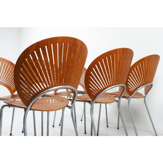 Teak Trinidad Dining Chairs by Nanna Ditzel for Fredericia, 1990s, Set of 6 For Sale - Image 11 of 18