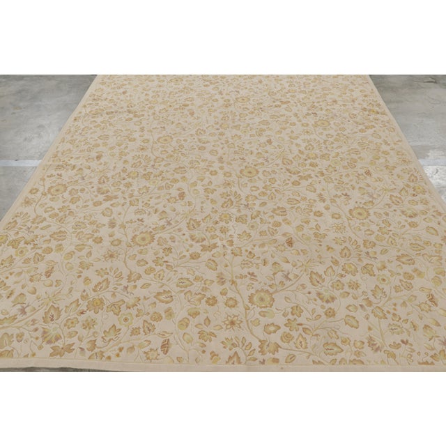 Handwoven in wool, this 8x10 contemporary rug by Rug & Kilim is inspired by antique Tudor rugs, flatweaves and...