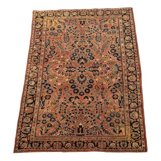 Antique Sarough Rug, 1920s For Sale