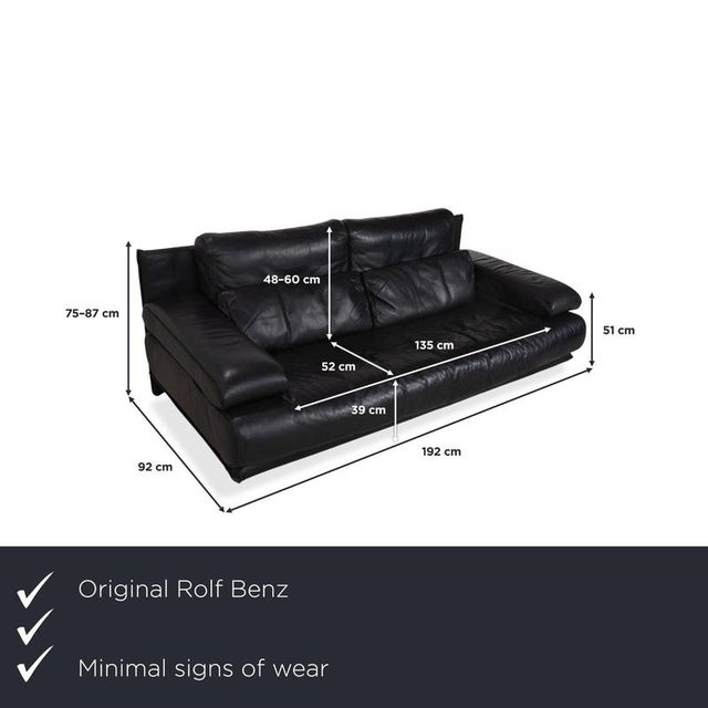 Rolf Benz 6500: A design statement for eternity. with this sofa, you're bringing one of the most famous classics in...