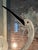 1970s 1970s 30" Signed Licio Zanetti Murano Latticino Italian Art Glass Heron Crane Bird Sculpture For Sale - Image 5 of 12