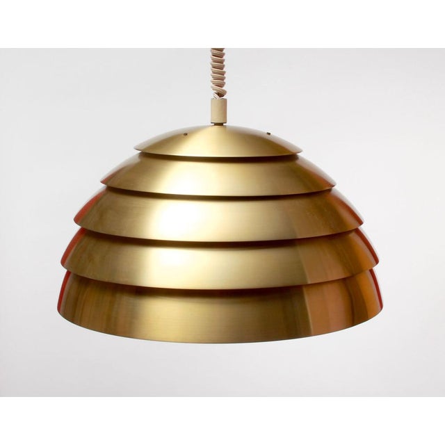 Golden Pendant Lamp by Hans-Agne Jakobsson for Markaryd, 1965 For Sale - Image 11 of 11