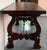 18th Dining or Console Table of Walnut with Lyre Legs and Heavy Top, Spain For Sale - Image 12 of 18