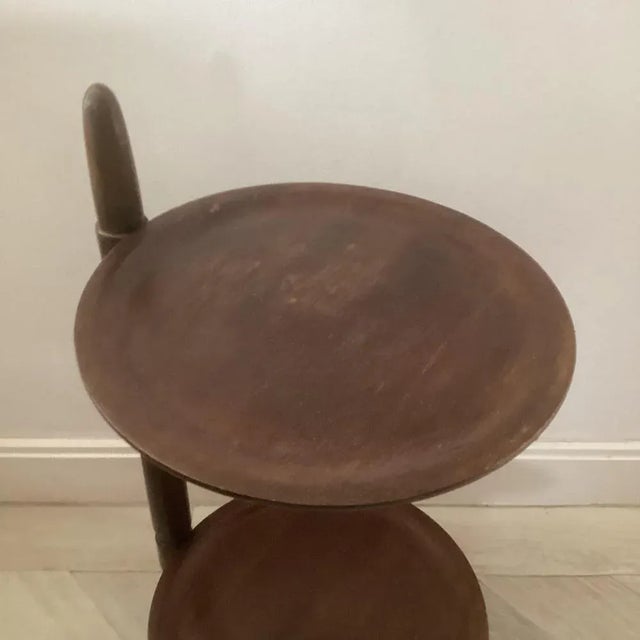 Modern Danish Teak and Oak Side Table by Edmund Jørgensen, 1950s For Sale - Image 5 of 8