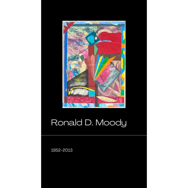 83"h Monumental XL Original Painting by Listed Artist Ronald D. Moody (Ron Moody) For Sale - Image 4 of 8