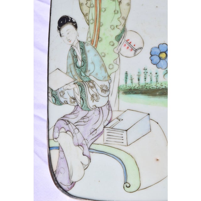 Late 19th Century Chinese Famille Rose Porcelain Shard Box For Sale In San Diego - Image 6 of 10