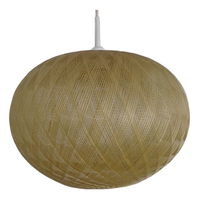 Spun Fiberglass Pendant Lamp, Germany, 1960s For Sale