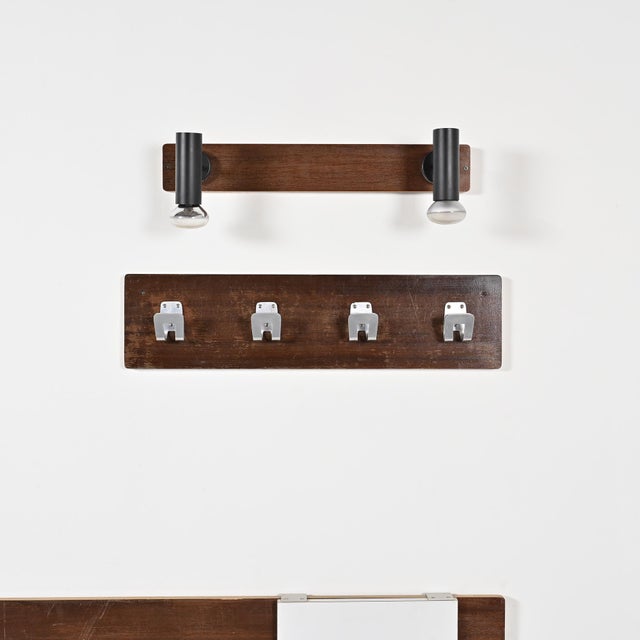 1970s Entrance Set by Pierre Guariche for Negroni, 1968, Set of 5 For Sale - Image 5 of 11