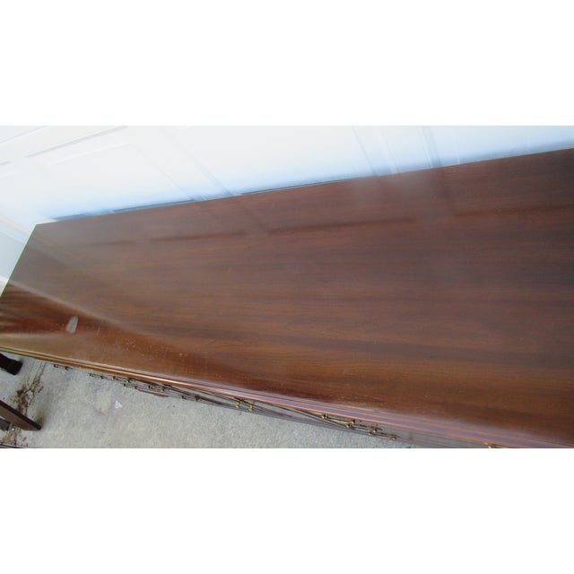 1980s 1980s Ethan Allen Georgian Court Dresser Cherry Designer For Sale - Image 5 of 13
