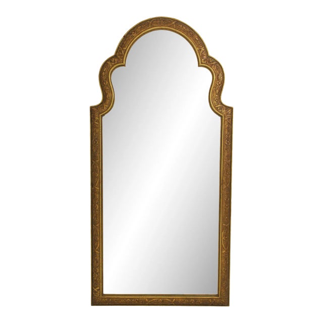 Milch & Sons Vintage High Quality Chippendale Gold Frame Mirror For Sale