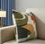 Arts & Crafts Exquisite Luxury Arts & Crafts Sofa Cushions – 1920s Design Cushion Cover With Insert For Sale - Image 3 of 3
