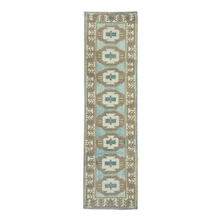 Turkish Vintage Rug 2'11" x 10'6" #20798 For Sale