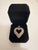 Art Deco 1950s 10k Yellow Gold Approx 2.5 CTW Vs1 Diamond Heart Pendant For Sale - Image 3 of 4
