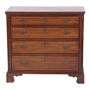 Kittinger Williamsburg Collection Mahogany Chippendale Chest Cw 18 Wythe House
