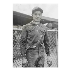 1939 Jockey Rupert Donoso Covered in Mud Equestrian Photograph