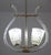 Transparent 1940s Amazing 2 Light Clear Rostrato Murano Glass Chandelier by Barovier & Toso For Sale - Image 8 of 15