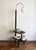Modernist Floor Lamp in Glass, Wood, and Steel with Shelves, 1950s For Sale - Image 6 of 16