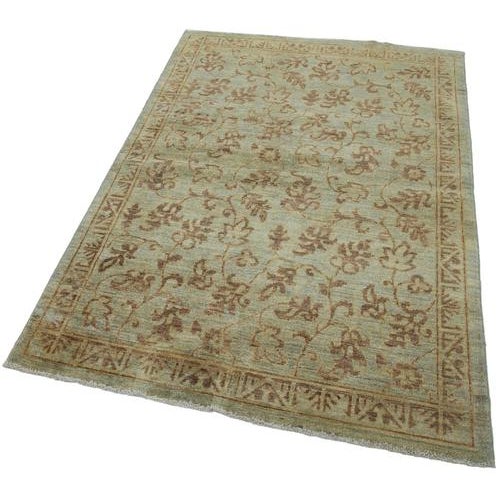 Small Oushak Rug, 2000s For Sale - Image 3 of 7