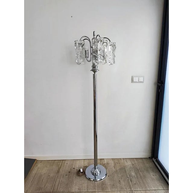 Murano Glass Foot Lamp by Paolo Venini for Venini, 1970s For Sale - Image 3 of 14