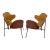 Pair of Original Kofod-Larsen Penguin Chairs Vintage 1960s Danish Design For Sale