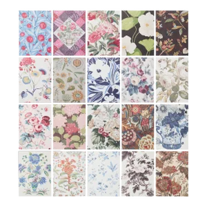 Schumacher Bounty Of Flowers Post Cards in Multi