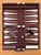 Vintage large portable Backgammon travel set, featuring complete original contents, which include original Bakelite...