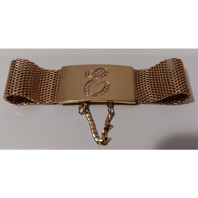 Vintage Bracelet in 18 Karat Gold with 18 Diamonds attributed to Omega, 1957 For Sale - Image 10 of 18