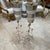 Tivoli Distressed Silver Buffet Table Lamps - a Pair For Sale - Image 9 of 10