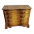 Late 20th C. Kincaid Chippendale Solid Oak Chest of Drawers For Sale