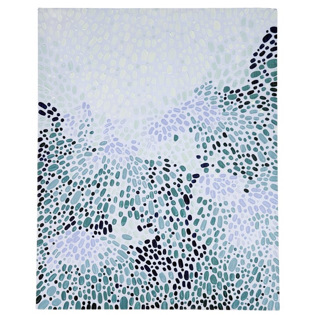 Abstract Mendocino Garden Ii, 2026 Abstract Painting by Emily Hoerdemann For Sale - Image 3 of 4